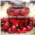 canned cherry with fresh raw material cherry fruit